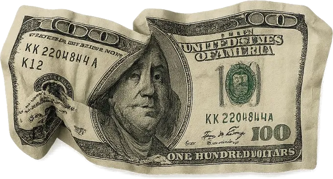 Dollar bill illustration