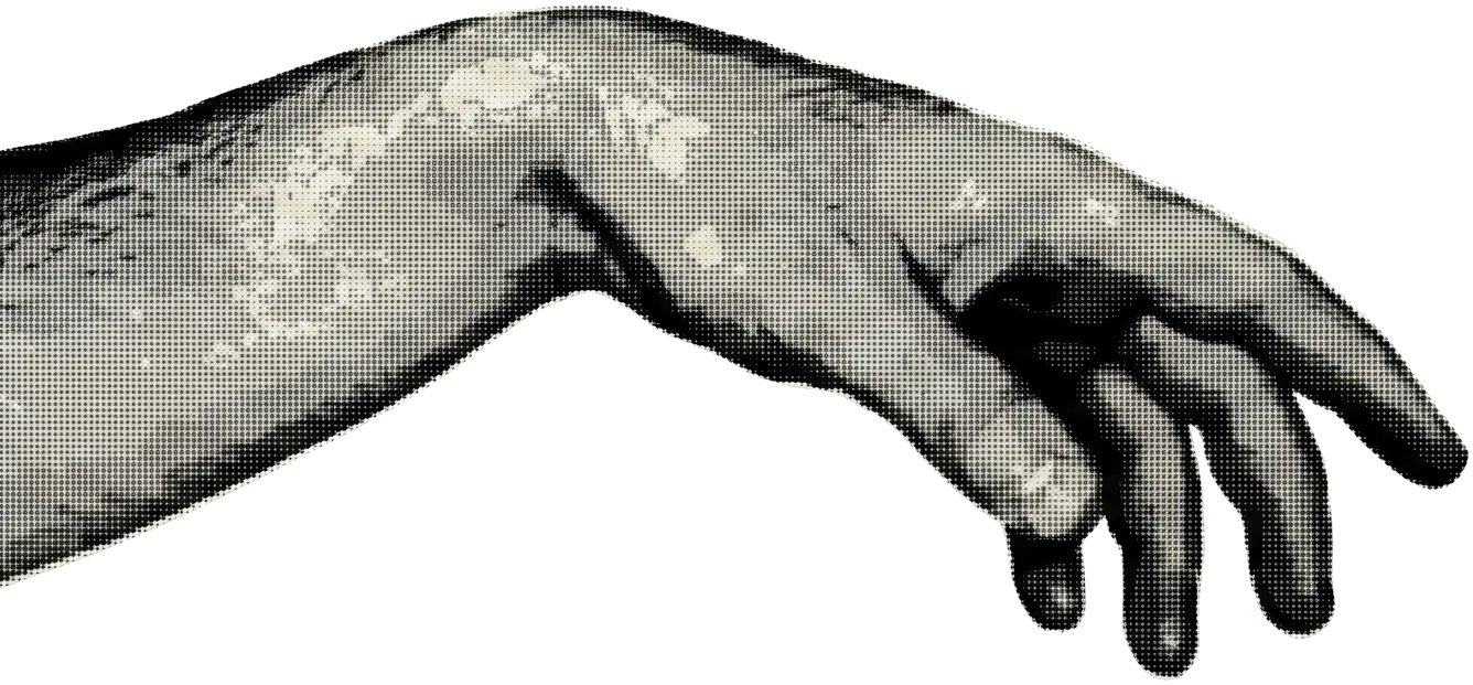 Human hand illustration